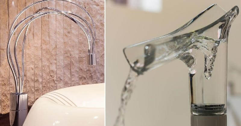 Крутые смесители и краны, которые больше похожи на произведение ...